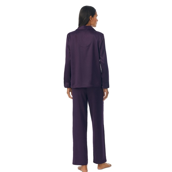 NWT Ralph Lauren Women's 2-Pc. Satin Pajamas Set - Picture 2 of 3
